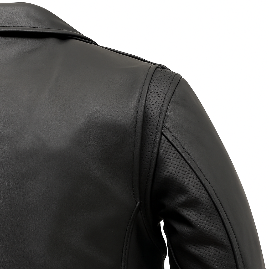 PR-210 Roadburn Man's Motorcycle Leather Jacket