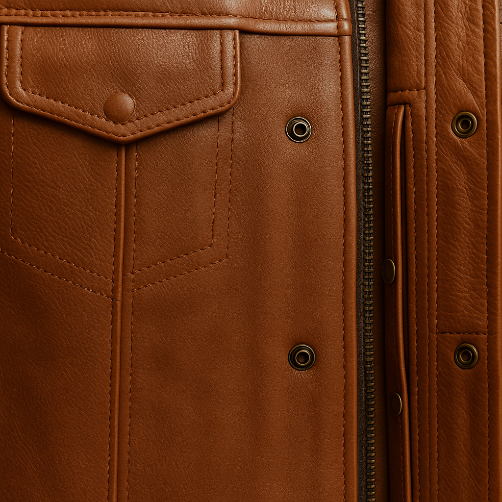 Duskrunner - Men's Motorcycle Leather Vest