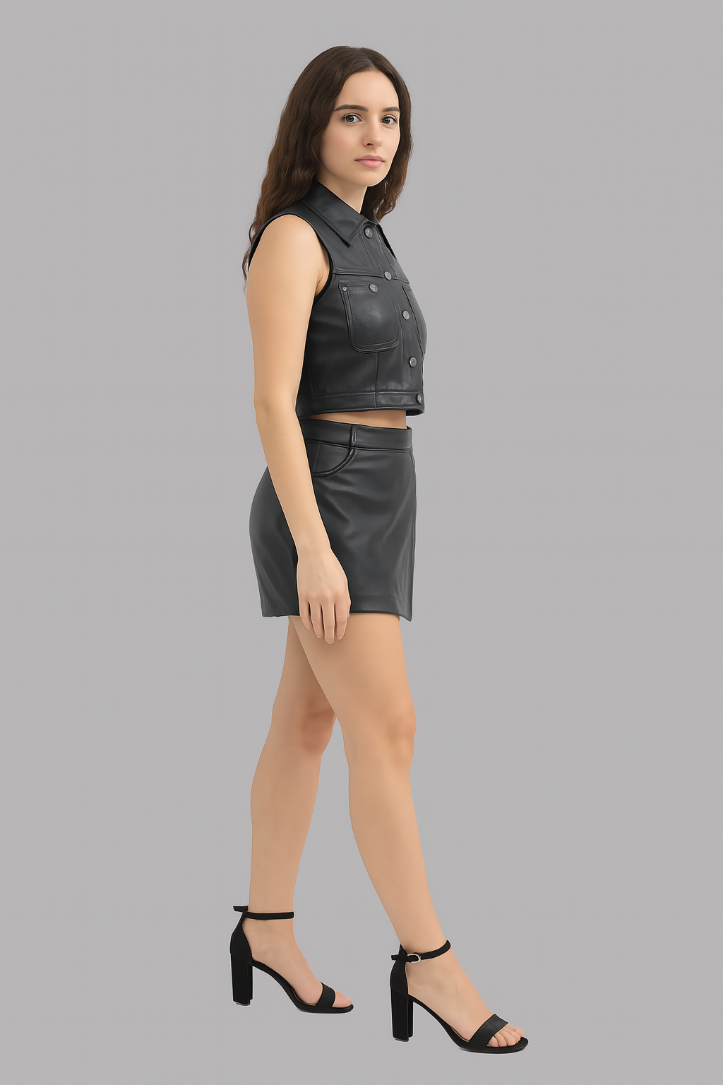 Vexa Line Leather Vest
