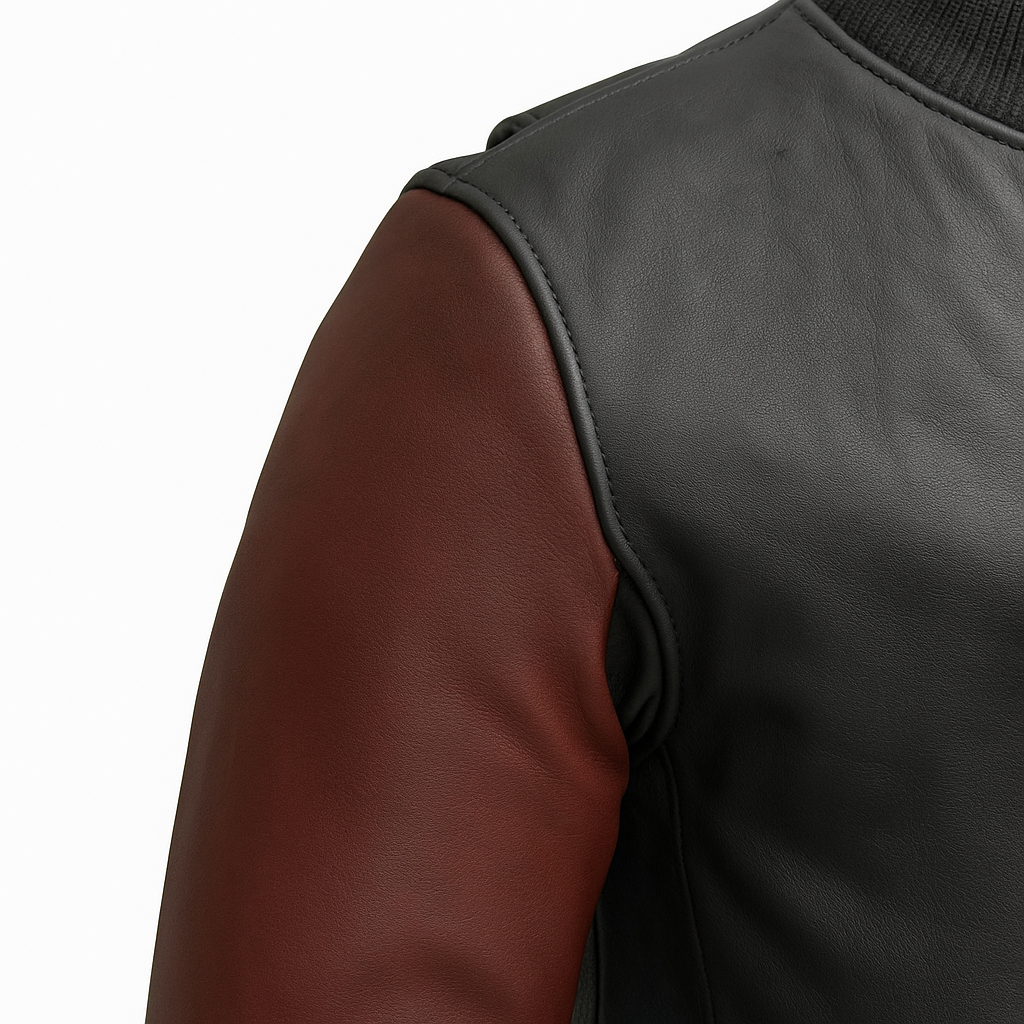 PR-238 Coalheart Classic Man's Moto Leather Jacket