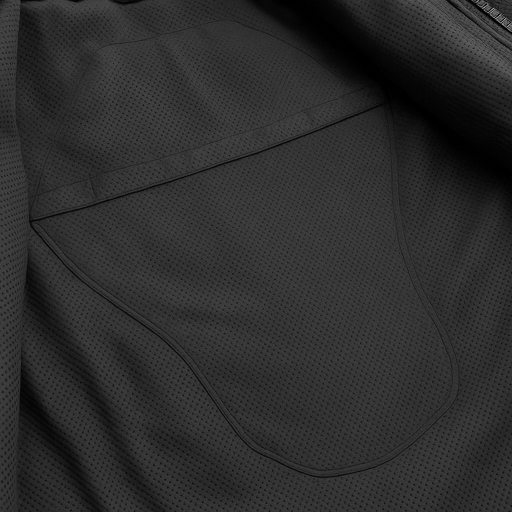 Darkcell - Perforated Men's Club Style Leather Vest