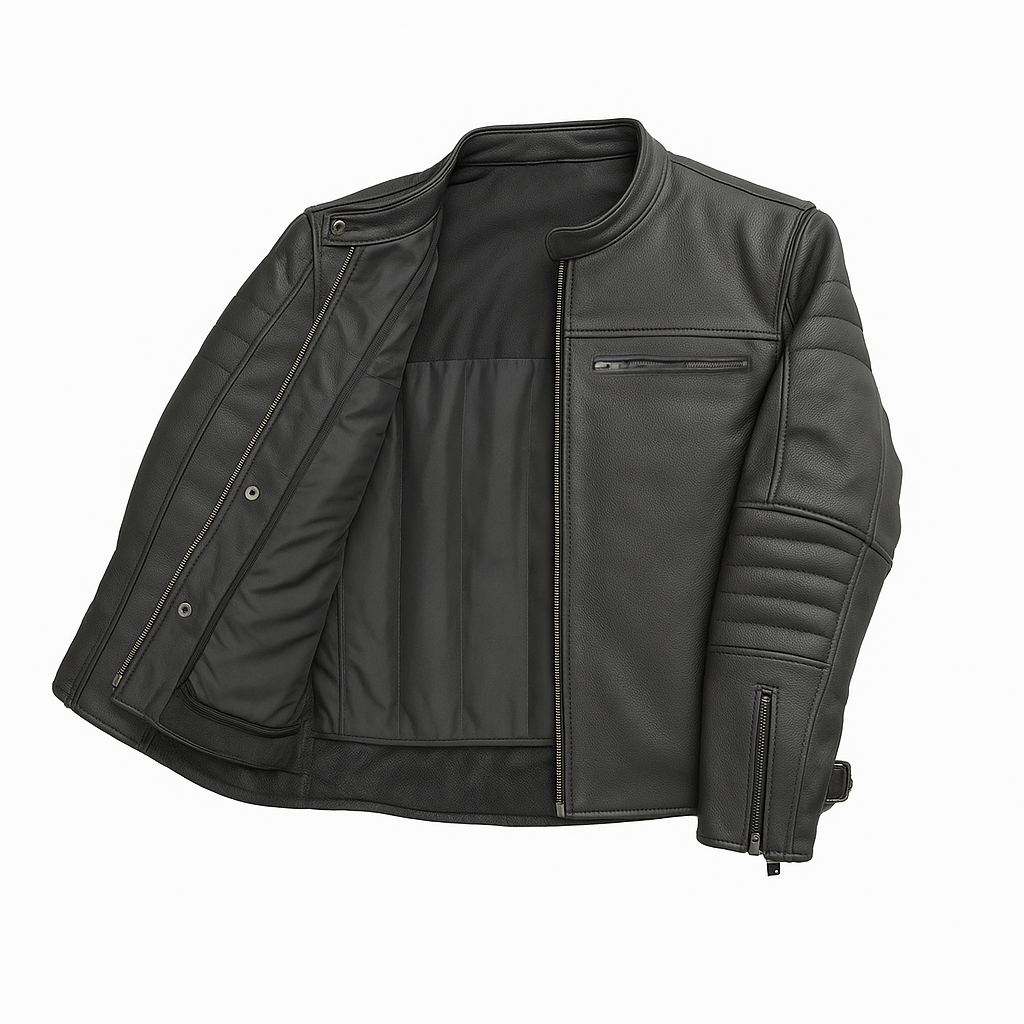 PR-213 Steelcore Man's Motorcycle leather jacket