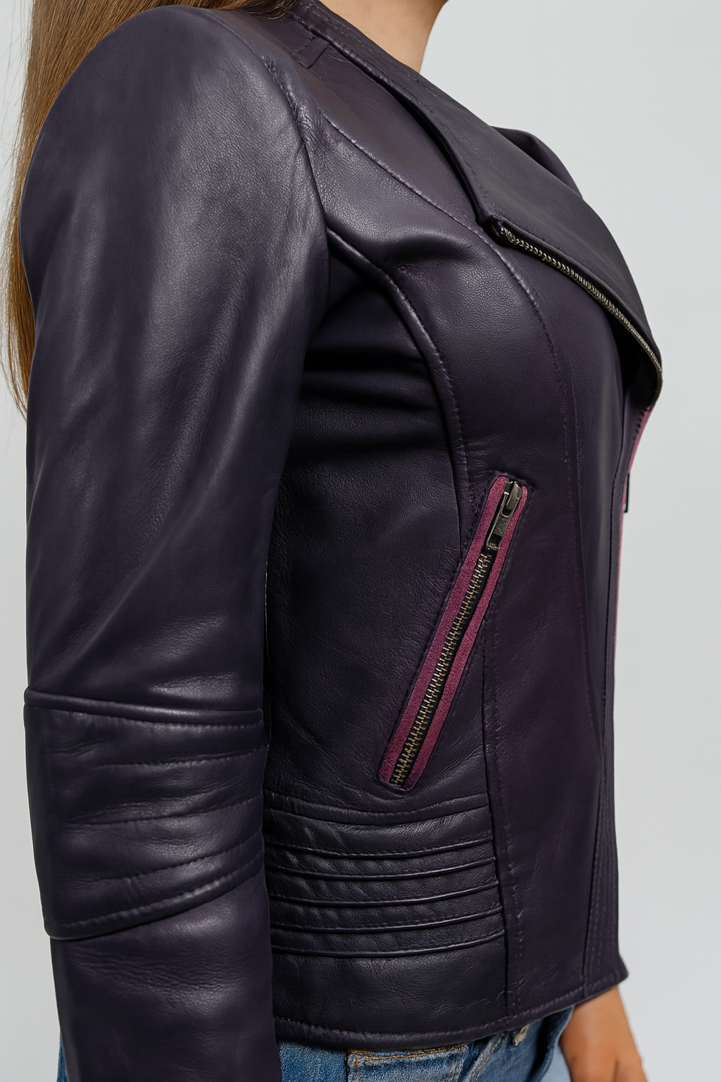 Blaire Burn Women's Fashion Leather Jacket