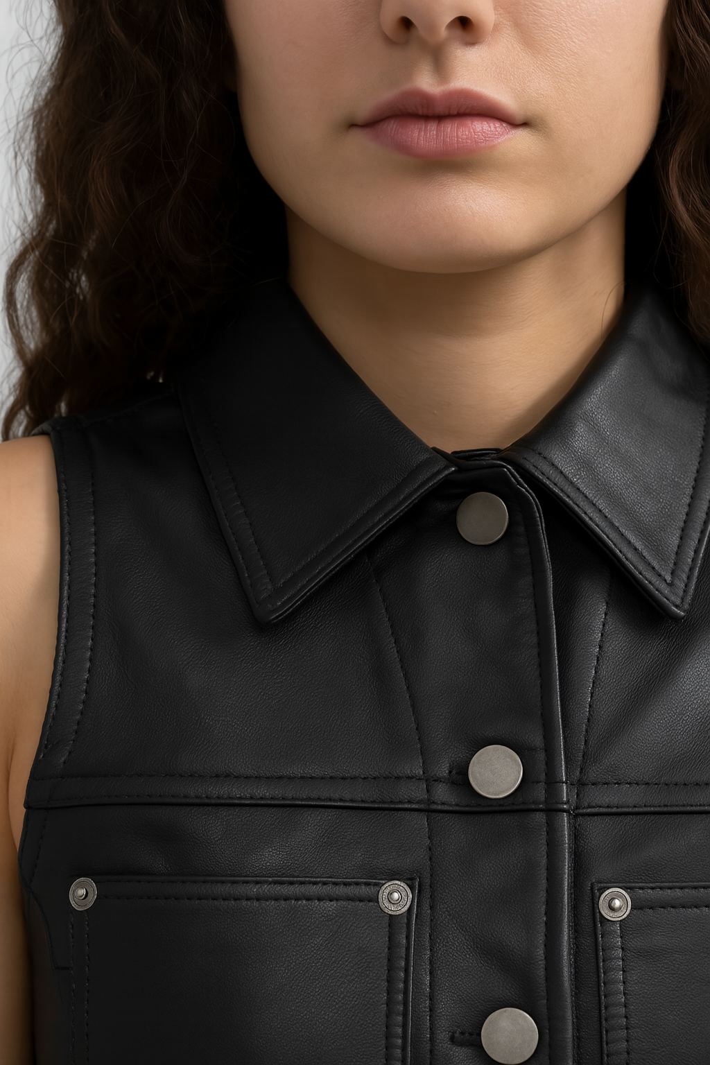 Vexa Line Leather Vest