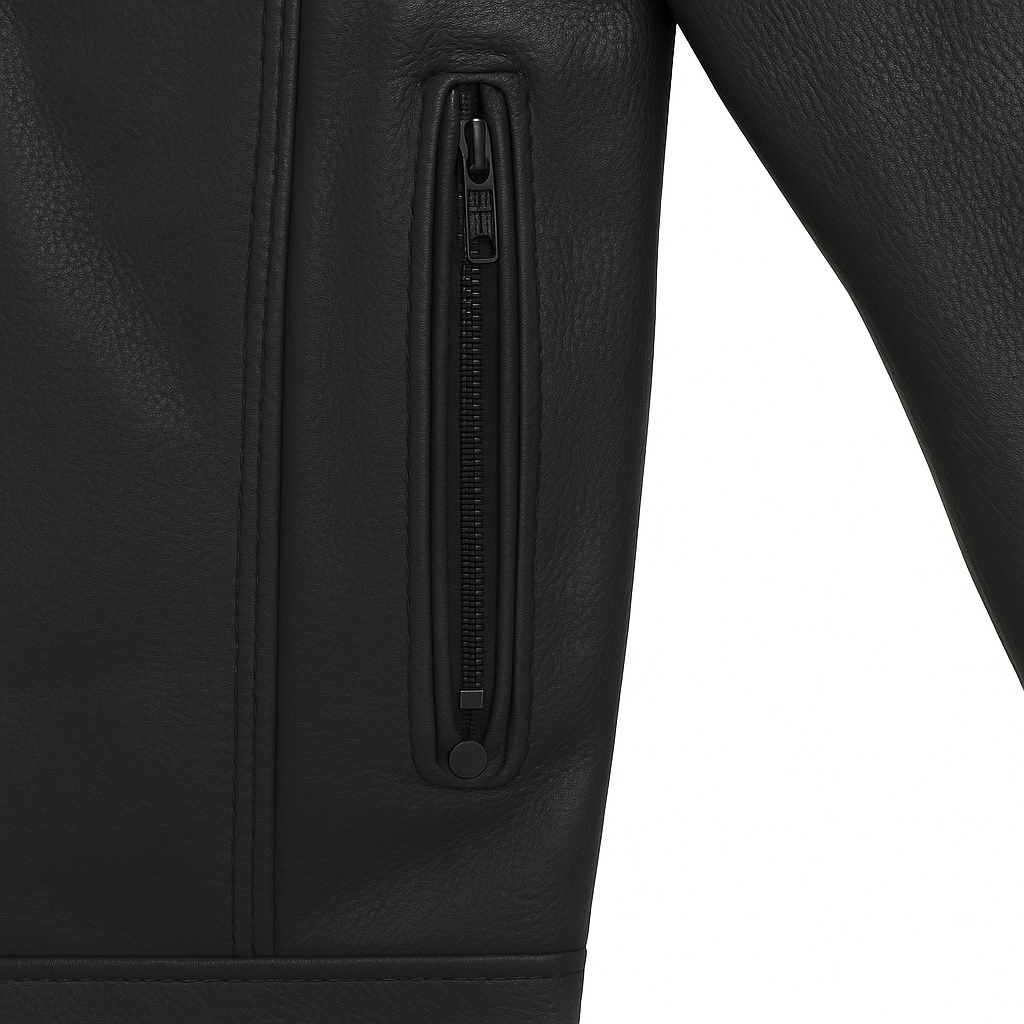 PR-216 Rider's Creed Man's Motorcycle Leather Jacket