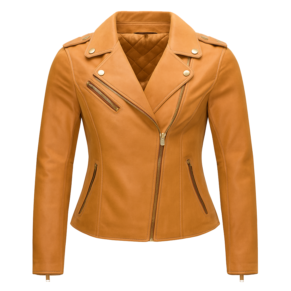 Sloane Steel Leather Jacket