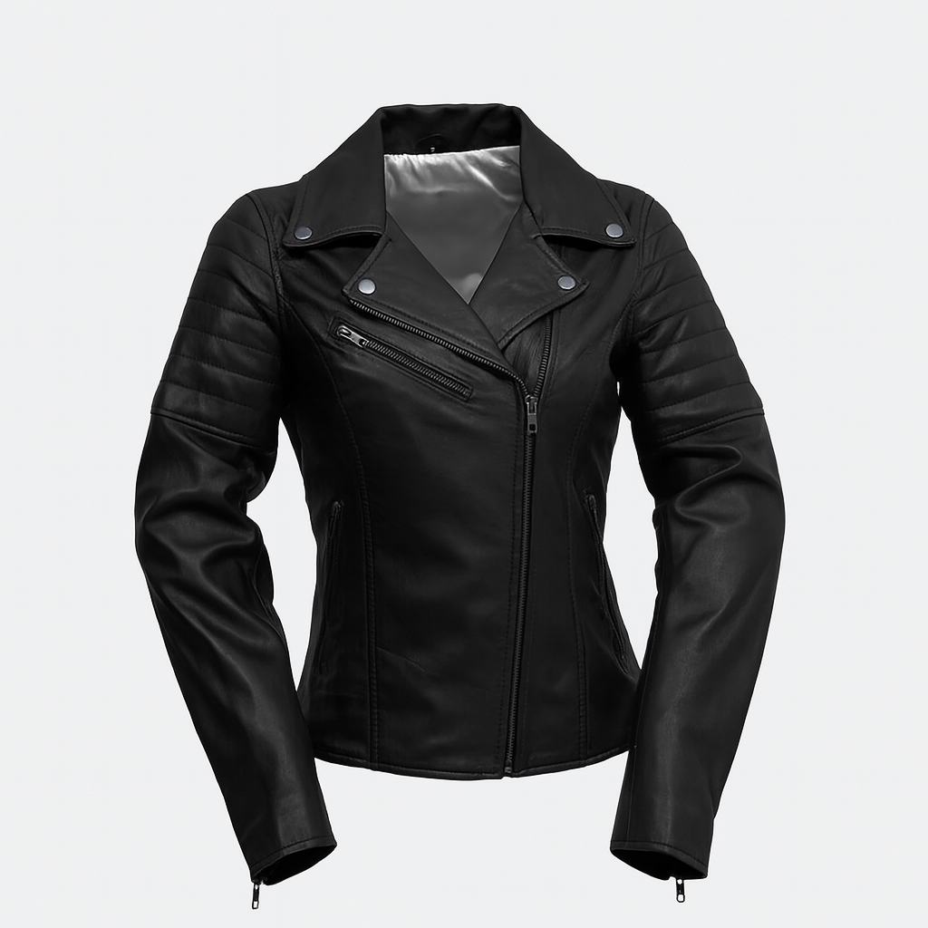 Yva Belle Fashion Lambskin Leather Jacket