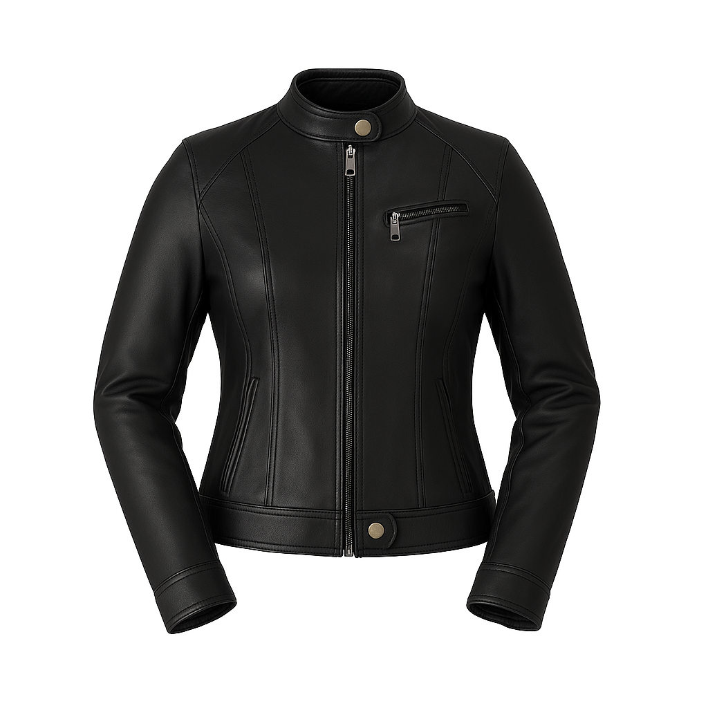 Carmine Vale Women's Fashion Leather Jacket