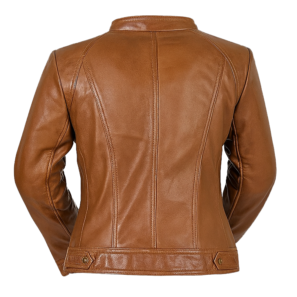 Carmine Vale Women's Fashion Leather Jacket