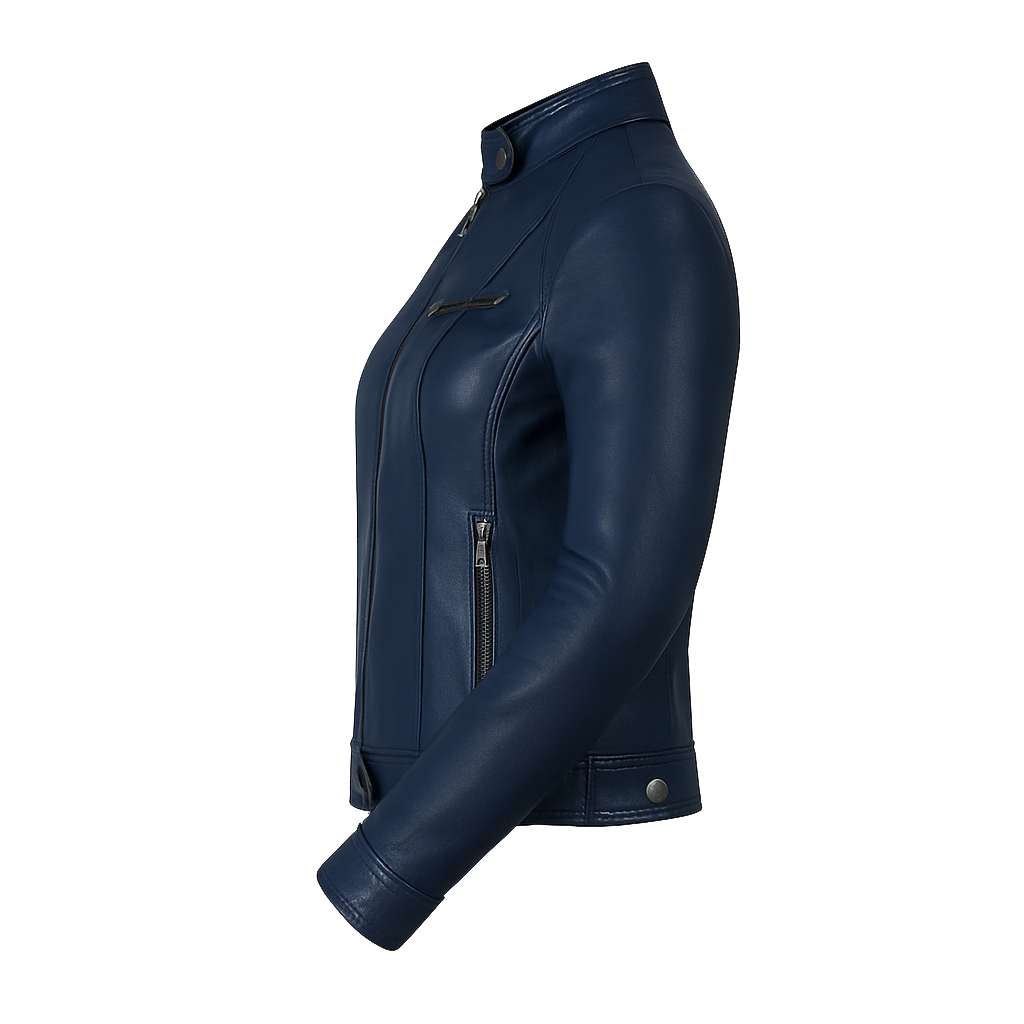 Carmine Vale Women's Fashion Leather Jacket