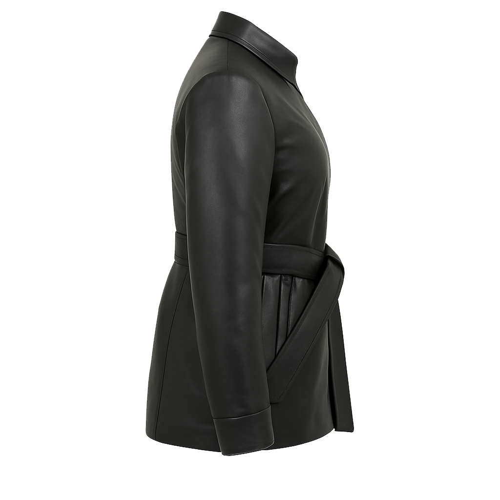 Janessa Luxe Women's Fashion Leather Jacket