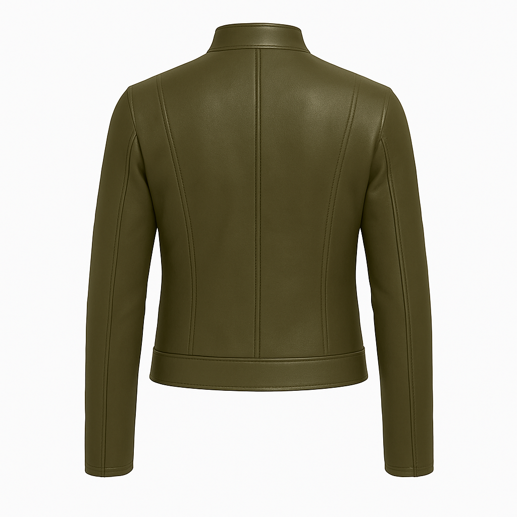 Carmine Vale Women's Fashion Leather Jacket