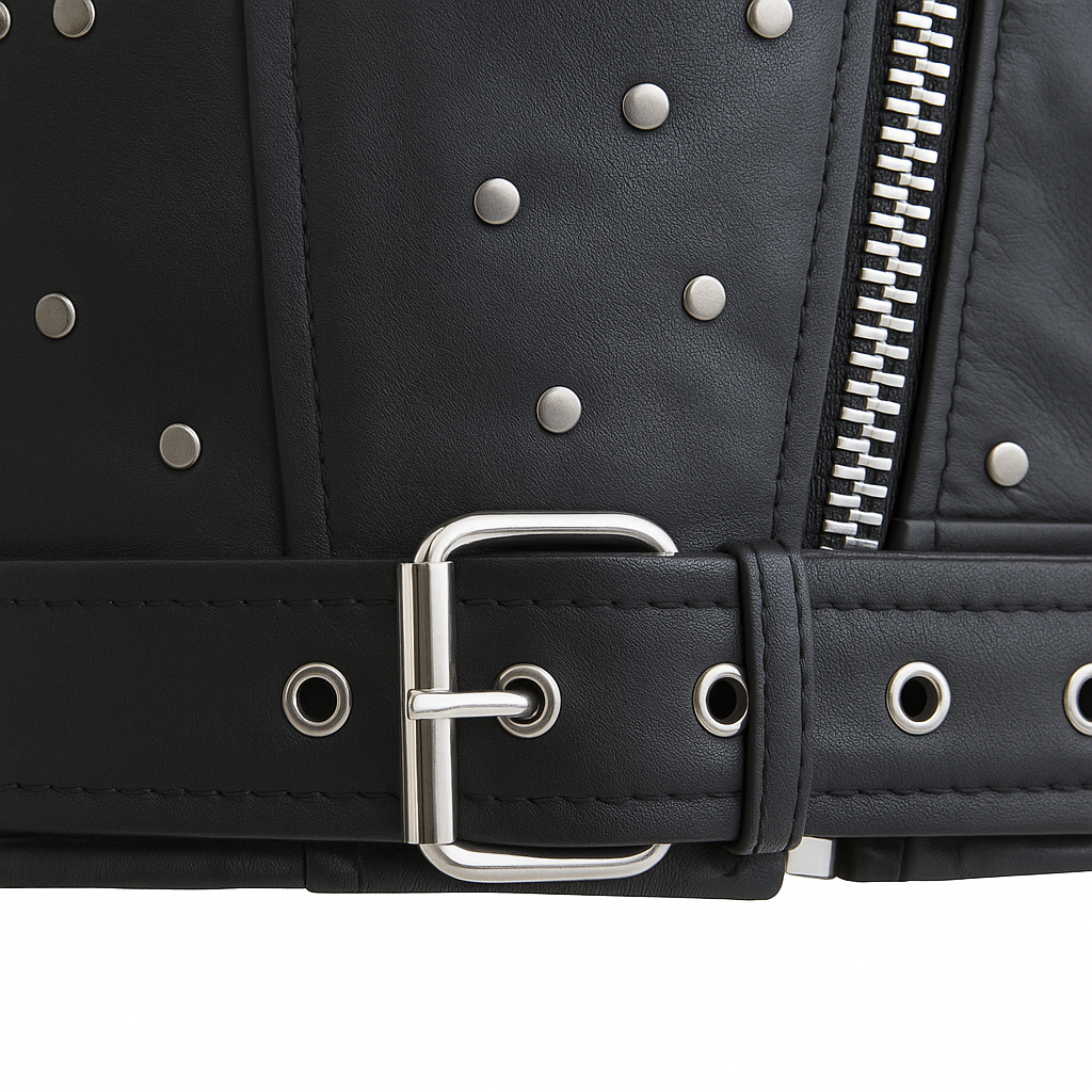 Claudia Women's Fashion Leather Jacket