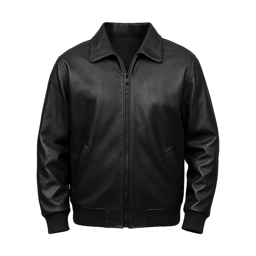 Midnight Allister Men's Leather Jacket
