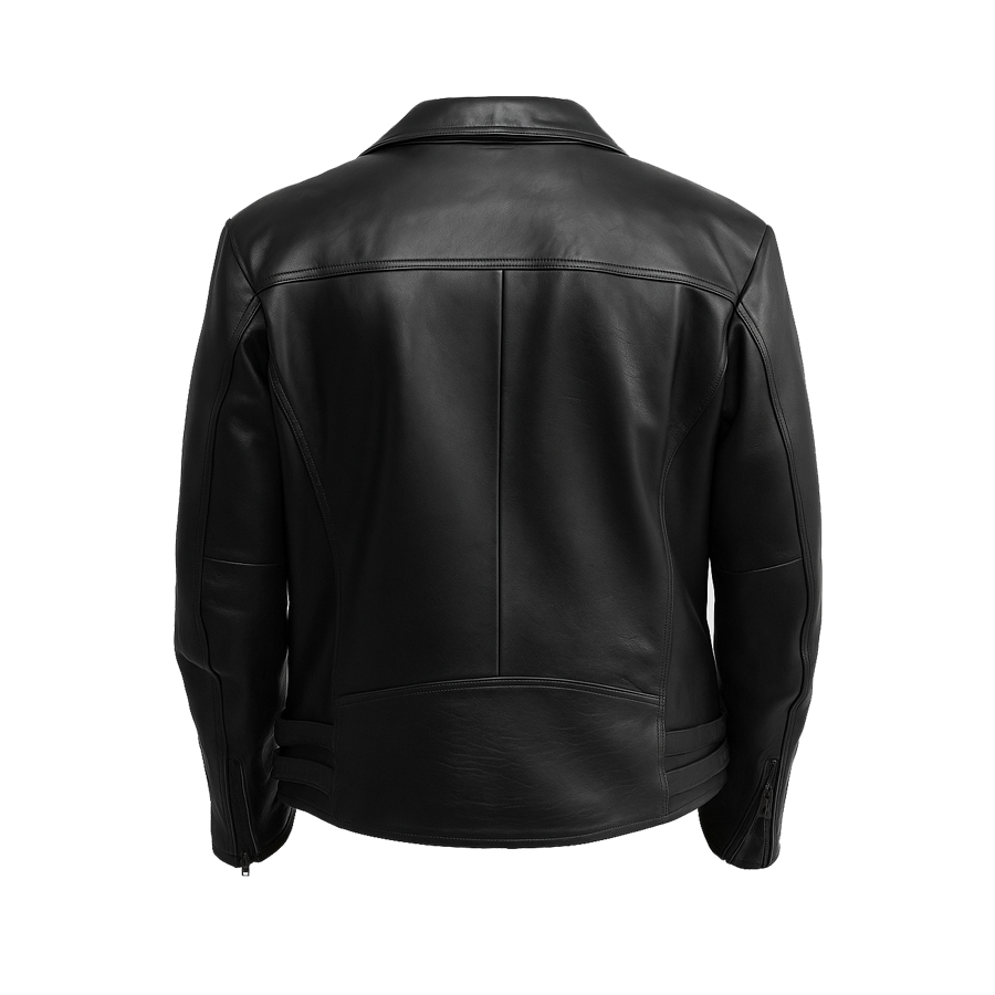 Lucenzo Bolt Men's Leather Jacket