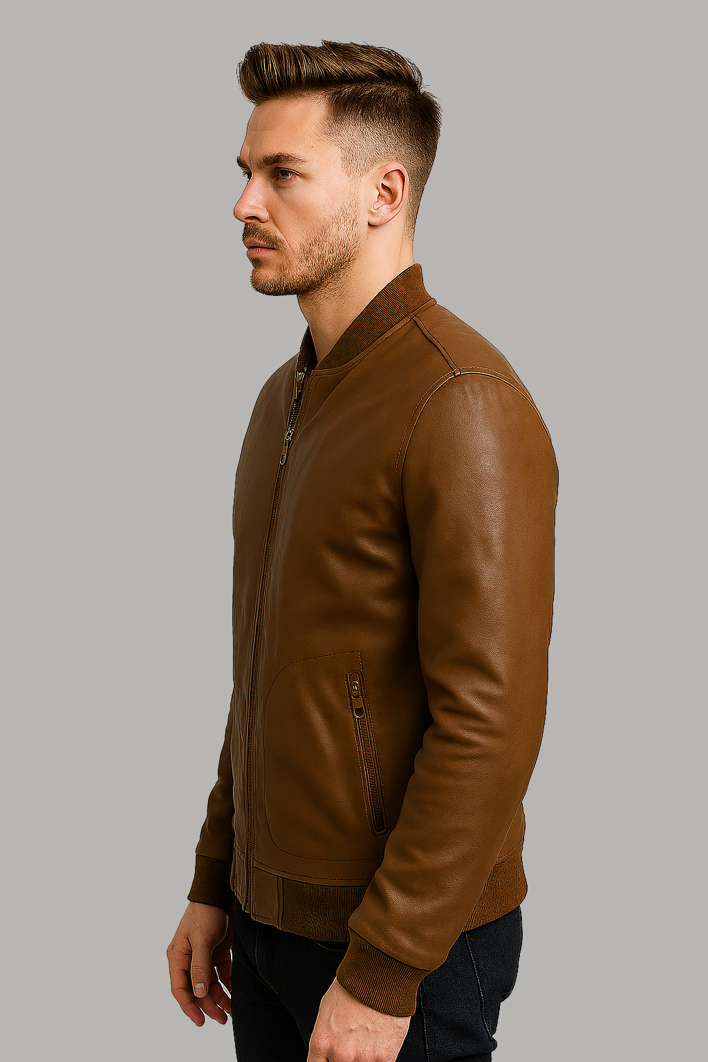 Oakskin Edge Men's Leather Jacket