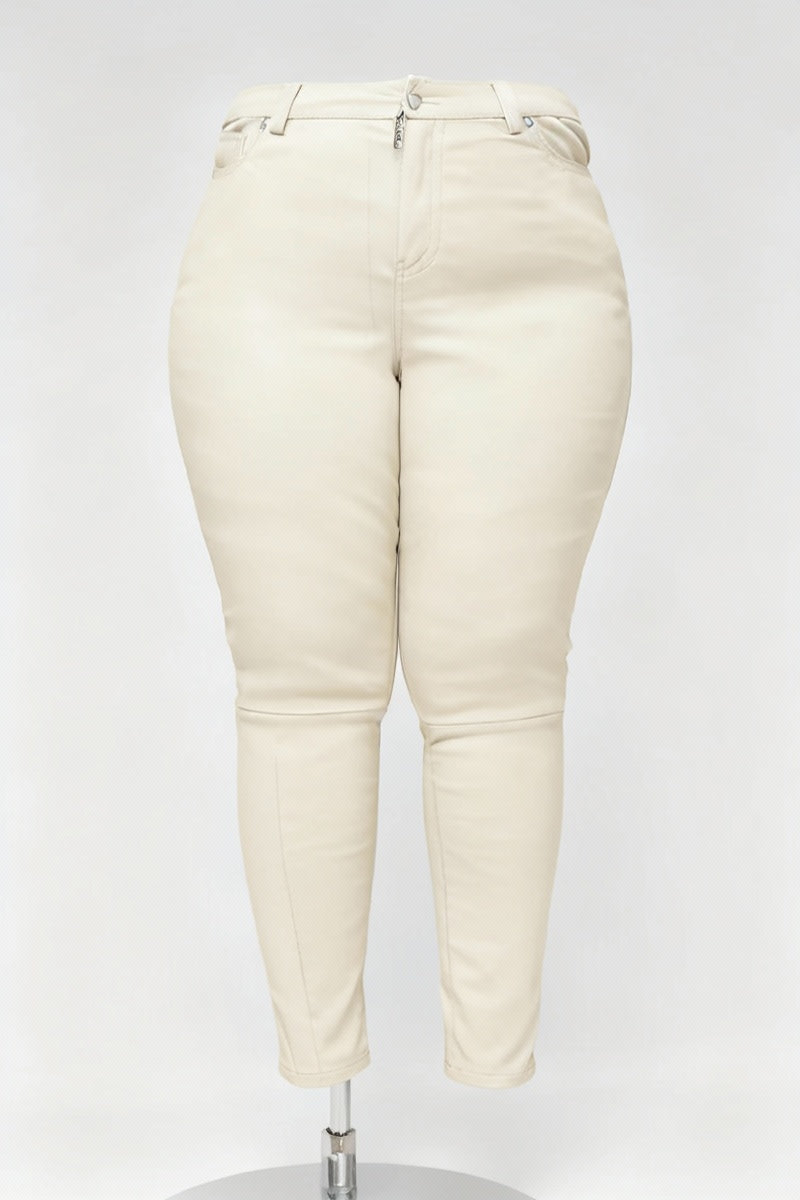 Onyx Fit Leather Pants