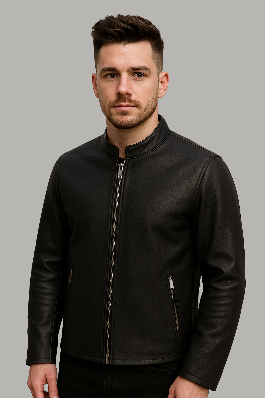 PR-231 Cruze-X Man's Moto Leather Jacket
