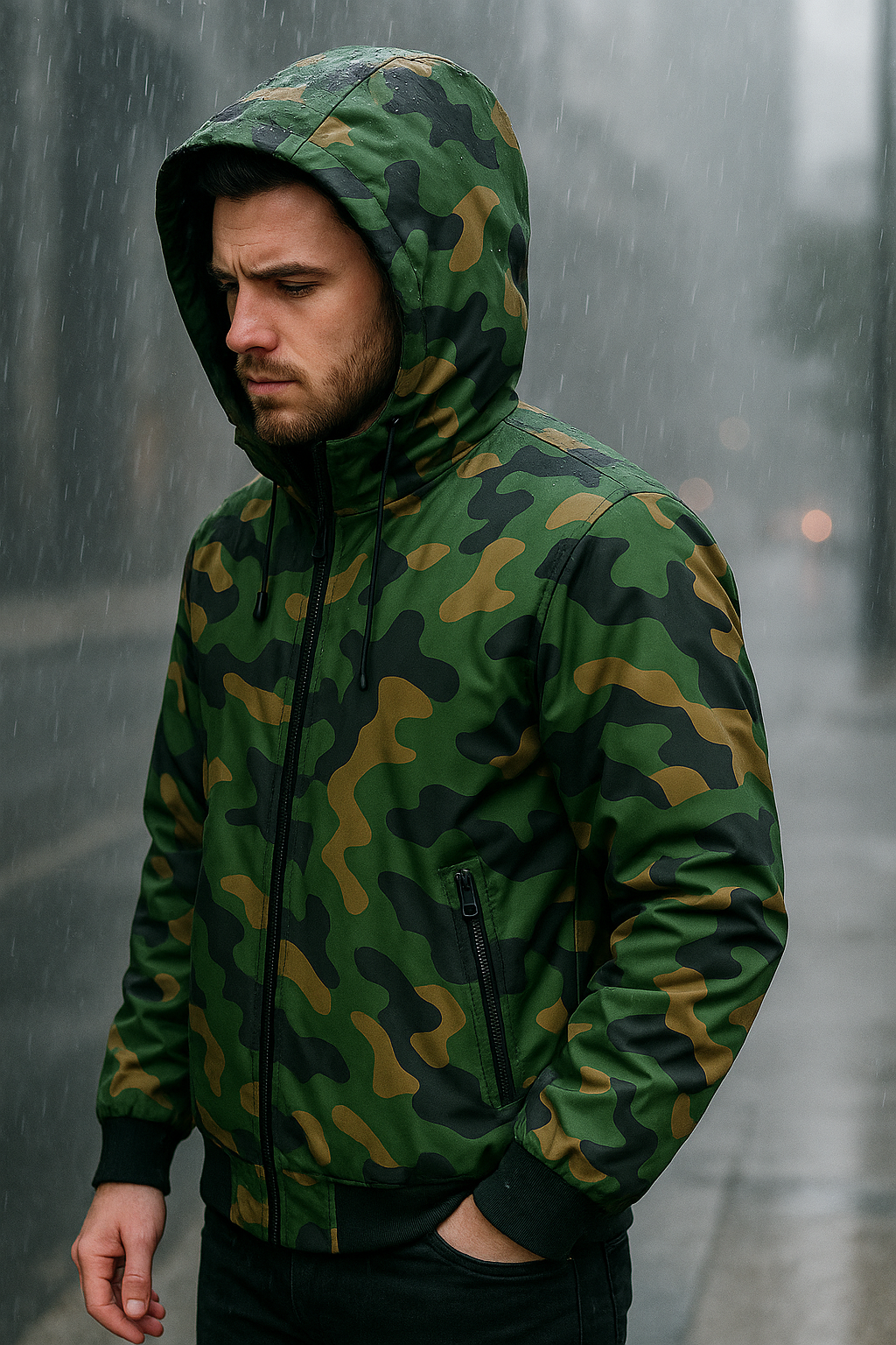 PR-223 RainRider Man's Motorcycle Rain Coat