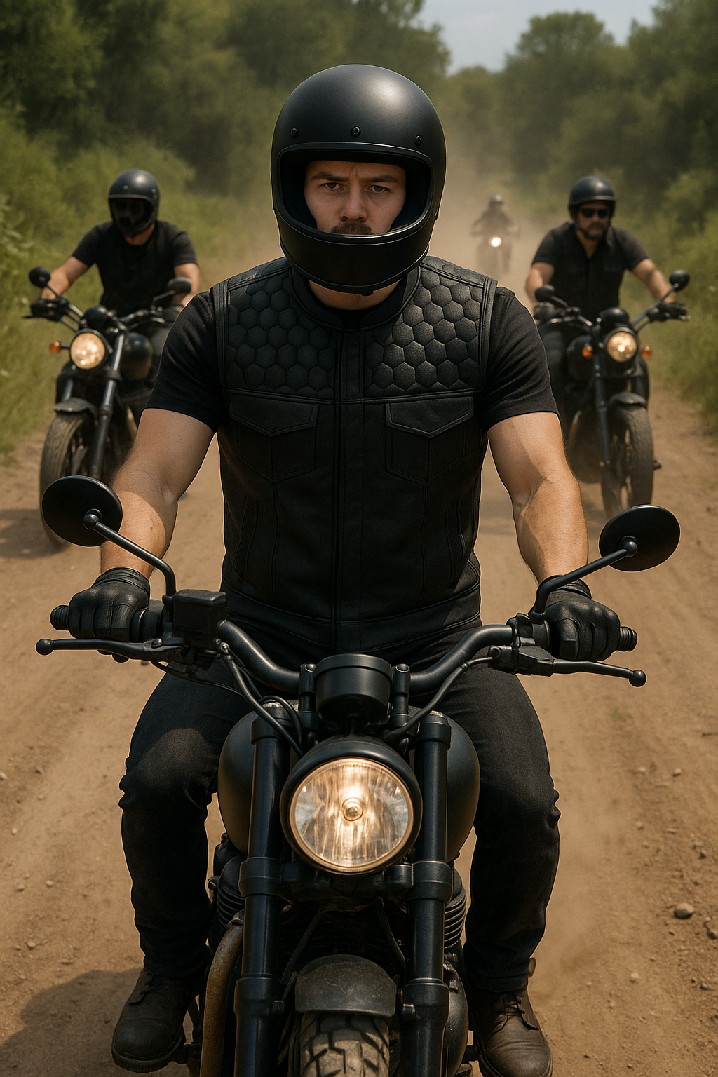 Viper - Men's Club Style Leather Vest