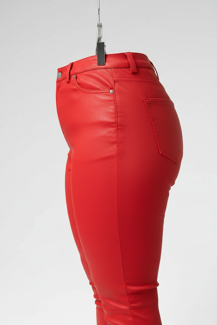 Onyx Fit Leather Pants