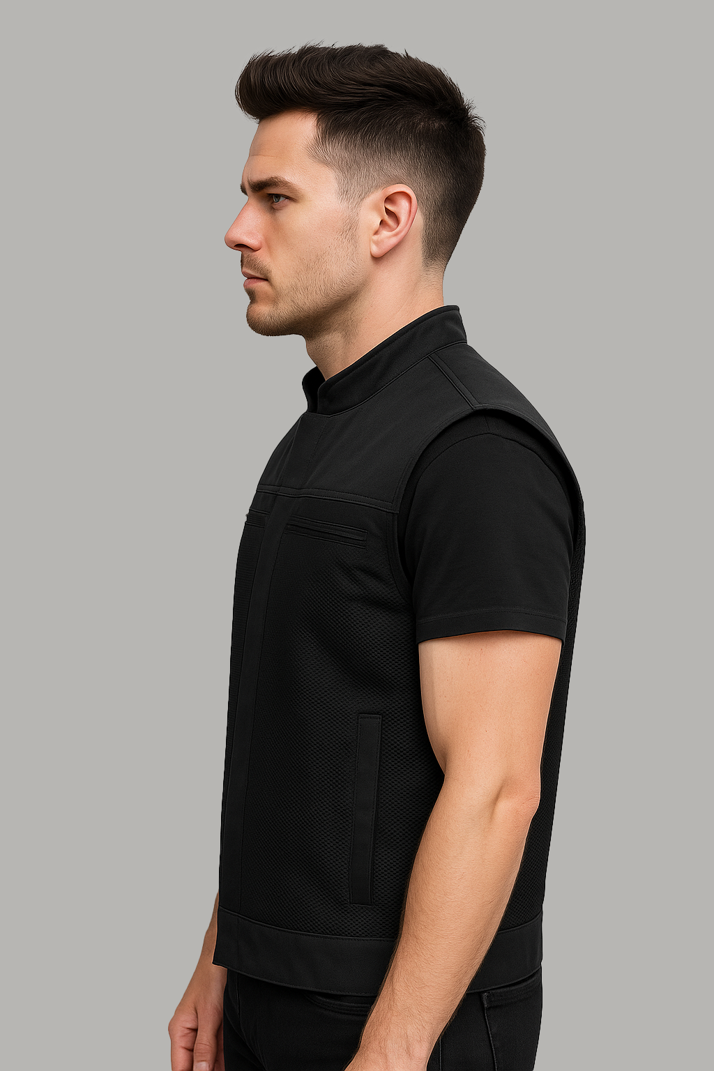 Aura – Men's Moto Mesh Motorcycle Vest