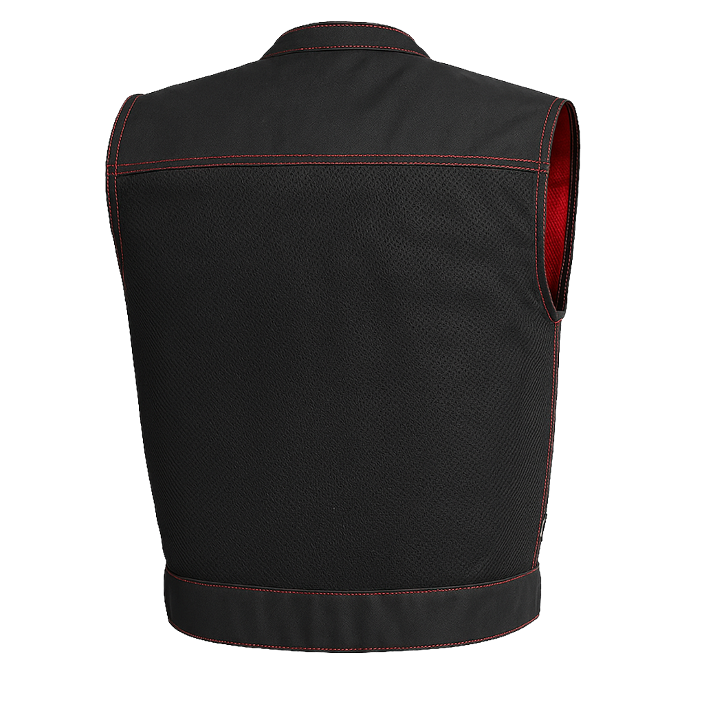 Aura – Men's Moto Mesh Motorcycle Vest