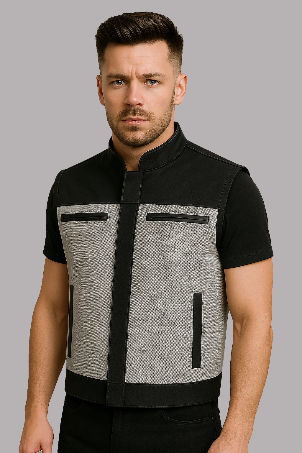 Aura – Men's Moto Mesh Motorcycle Vest