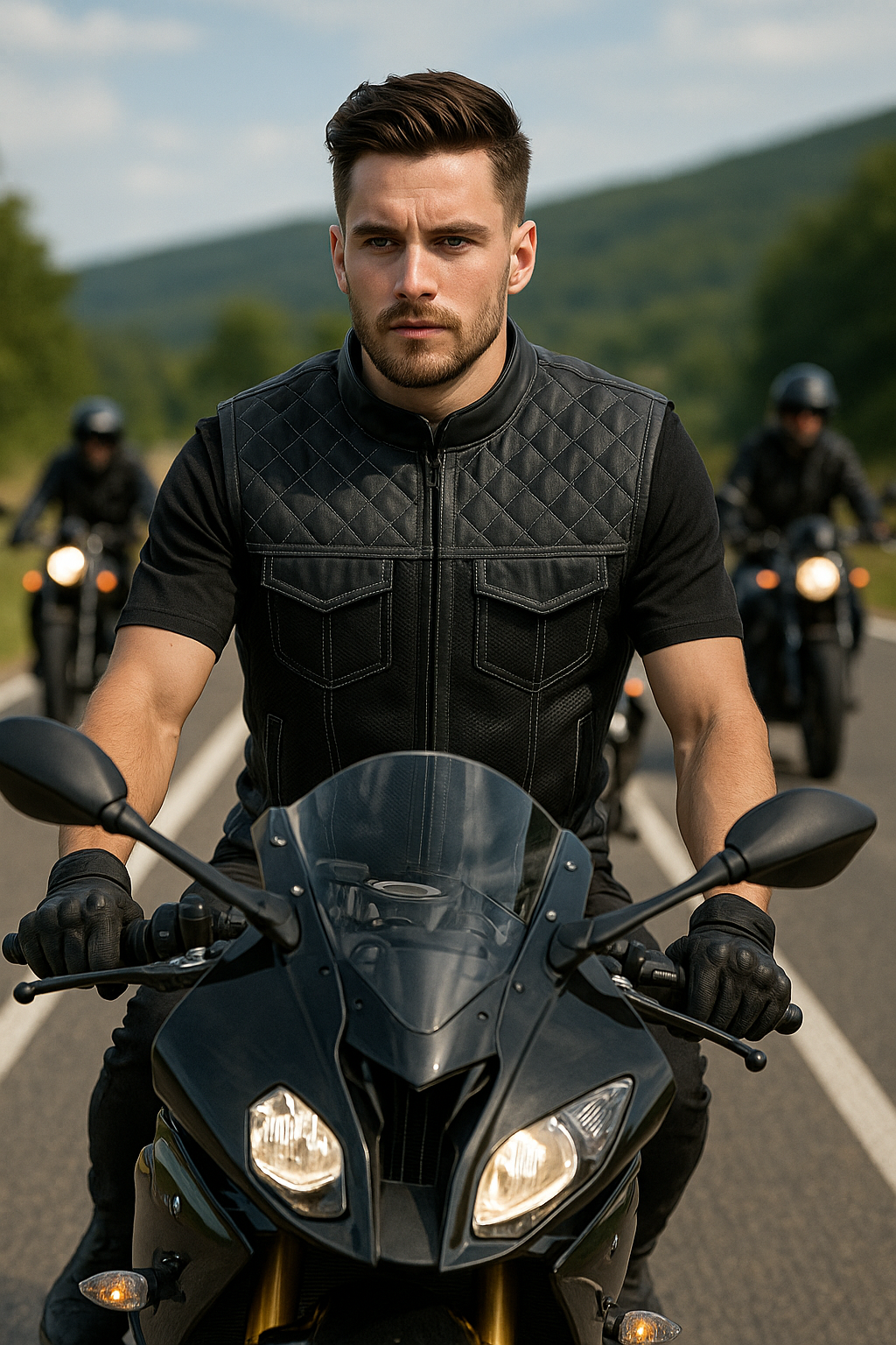 Vanta Men's Moto Mesh Vest