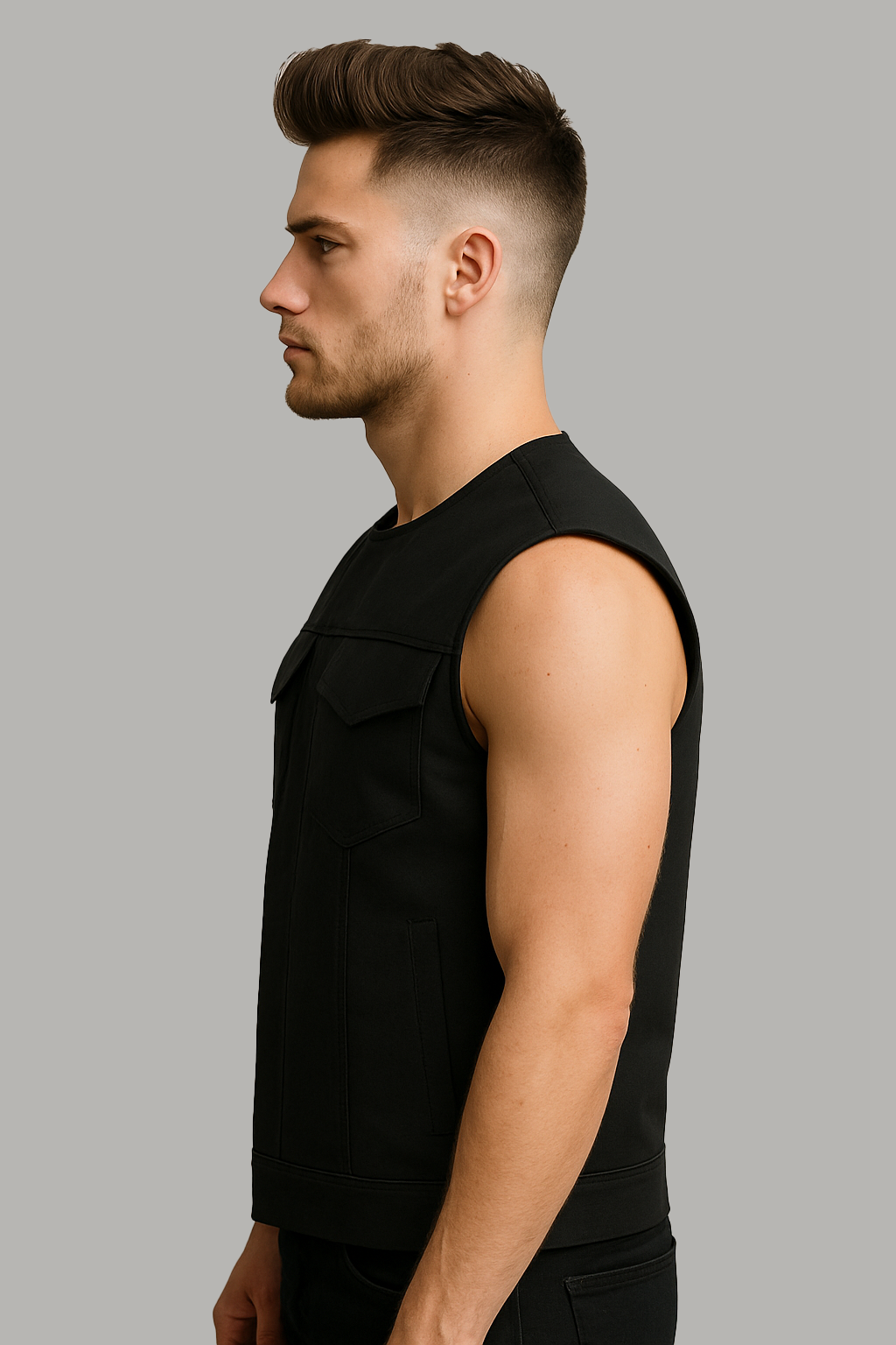 PR-308 Dominion – Men's Motorcycle Twill Vest