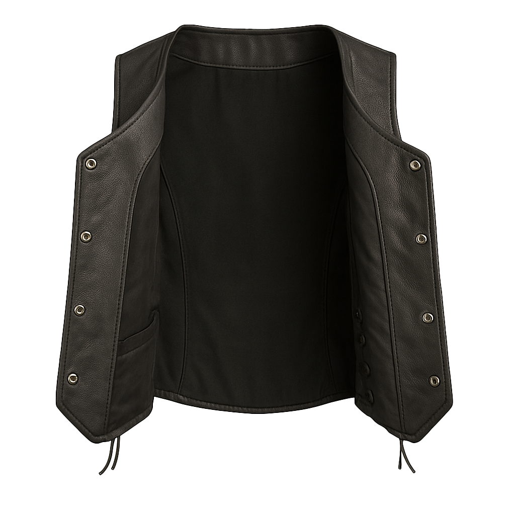 Vixen – Women's Motorcycle Leather Vest