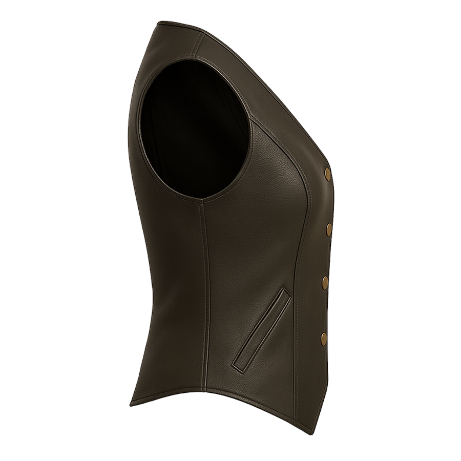 Warden – Women's Motorcycle Leather Vest