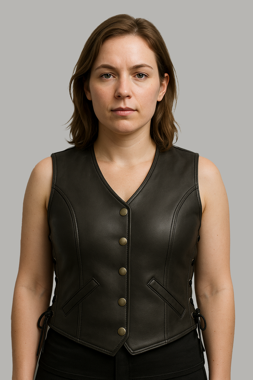 Vixen – Women's Motorcycle Leather Vest