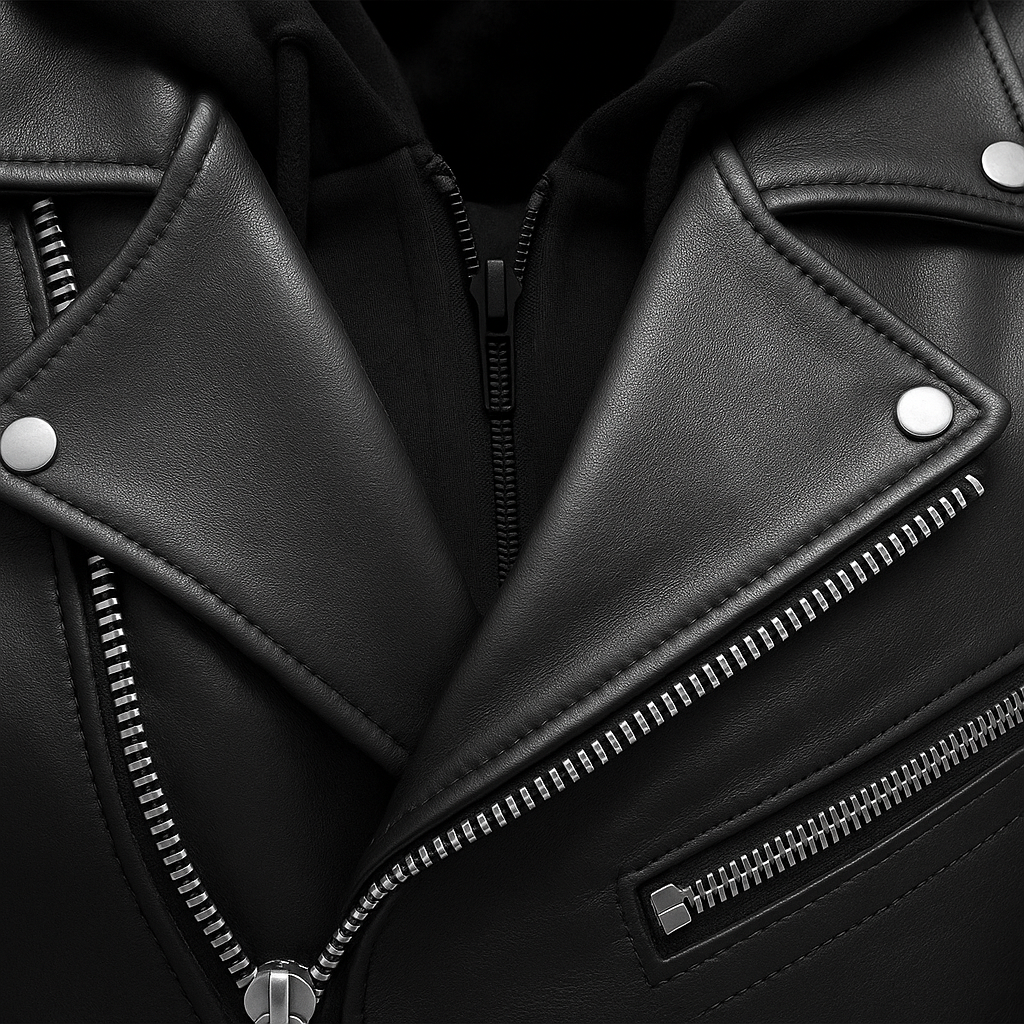 Midnight Throttle | Women's Motorcycle Leather Jacket