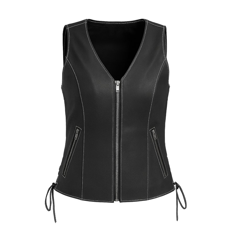 Whisper – Women's Motorcycle Leather Vest