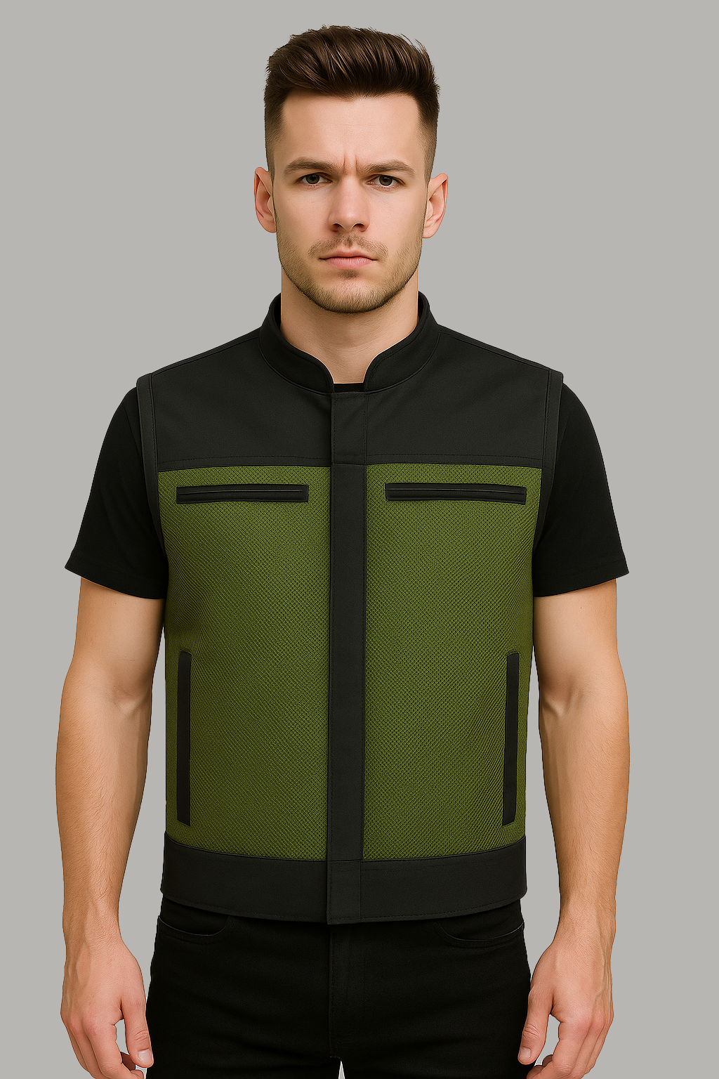 Aura – Men's Moto Mesh Motorcycle Vest
