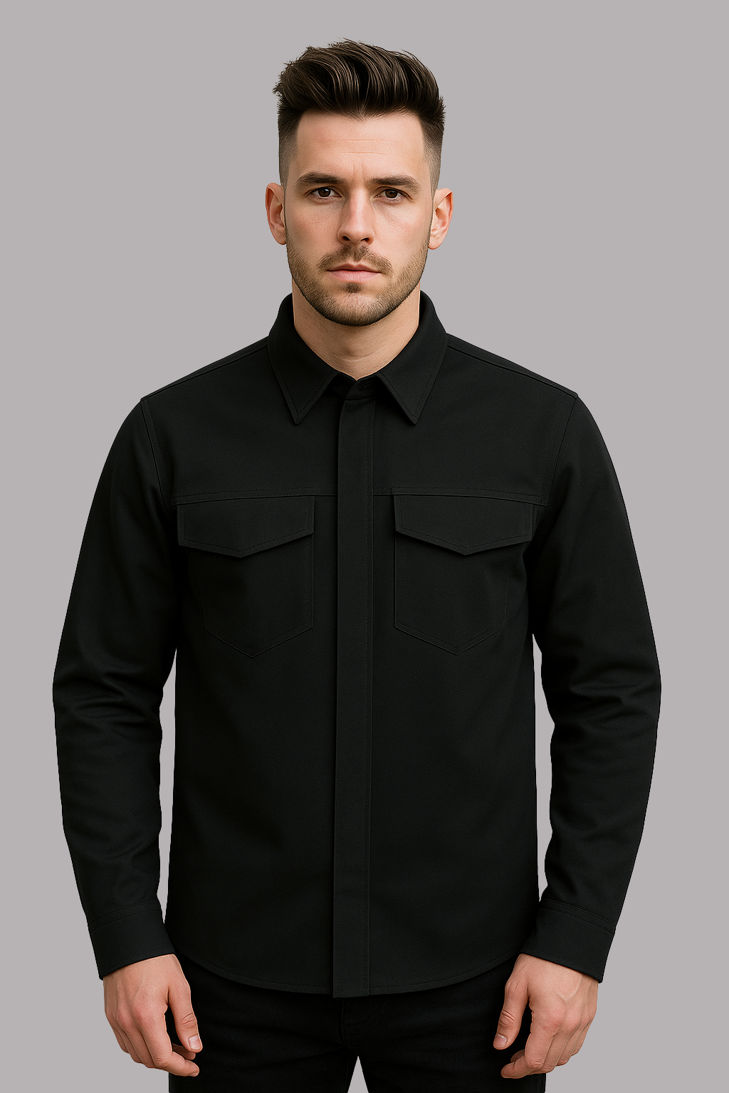 PR-331 The Noir Layer Men's Shirt