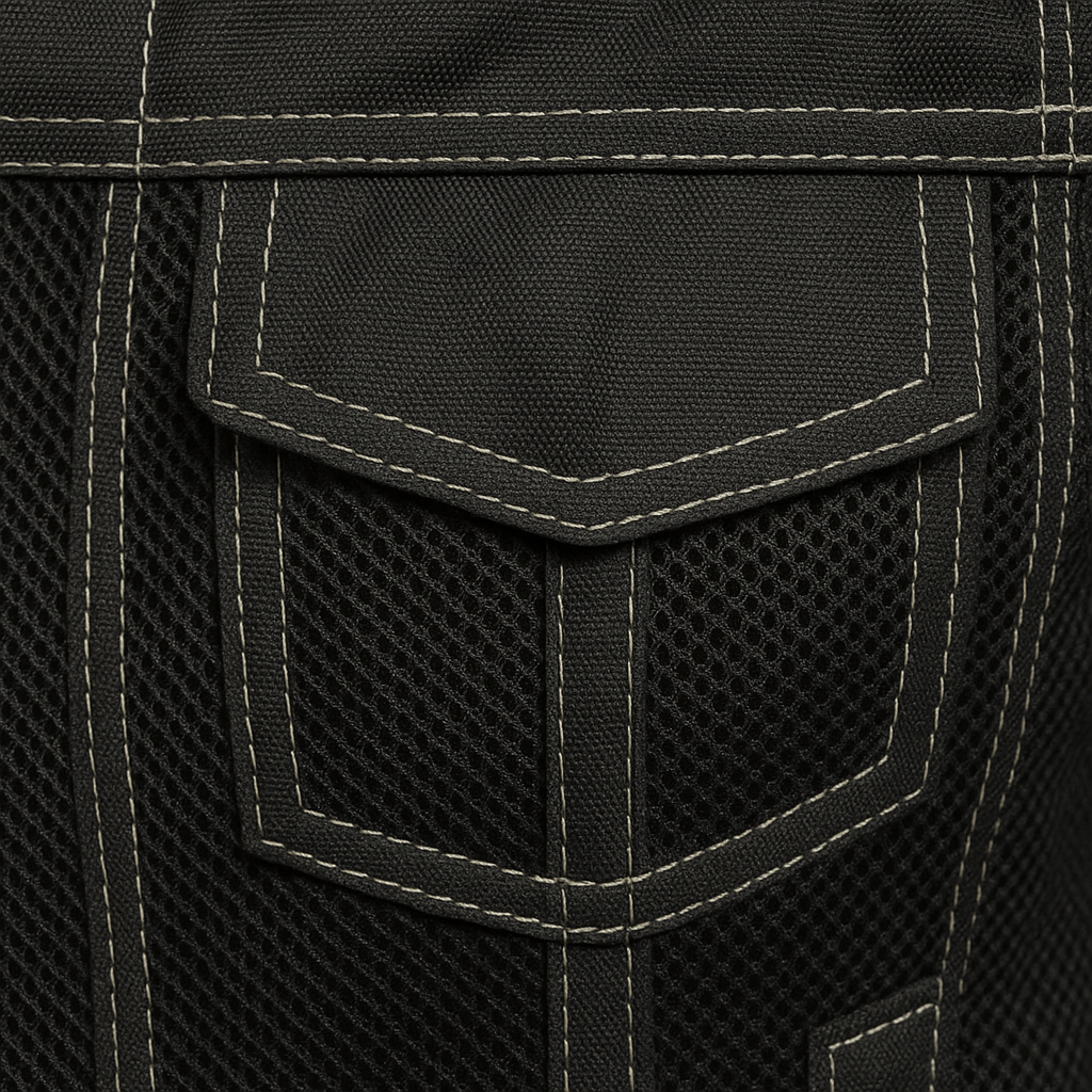 Trace Moto Mesh Women's Club Style Motorcycle Vest