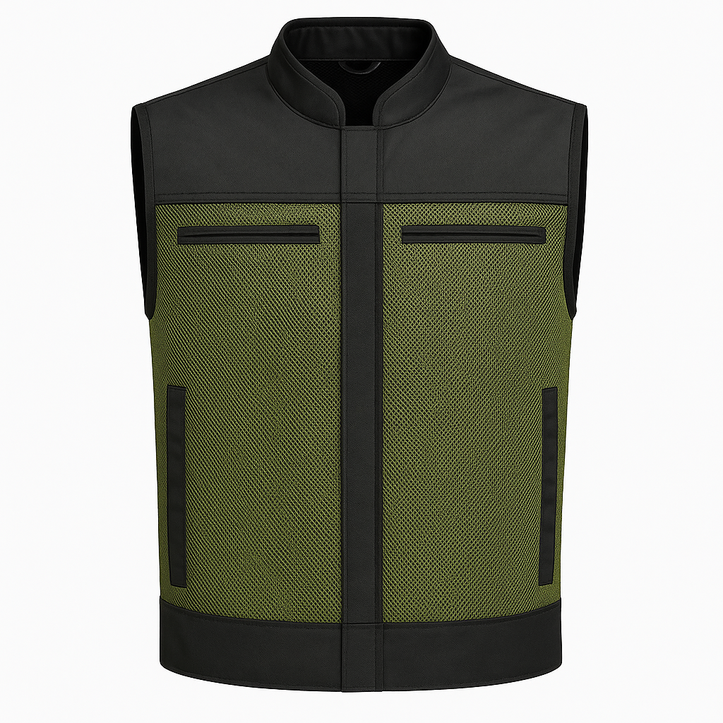 Aura – Men's Moto Mesh Motorcycle Vest