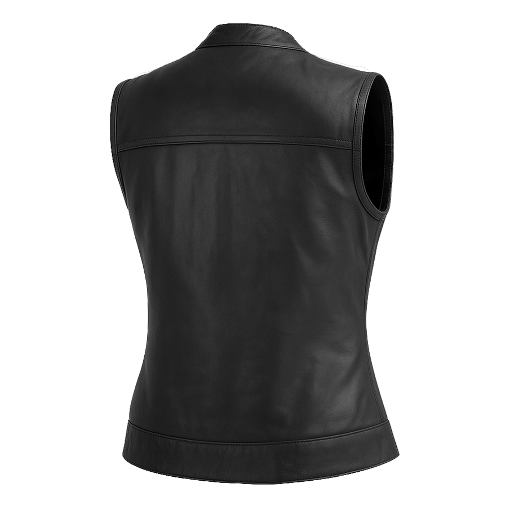 Darkhaven – Women's Motorcycle Leather Vest