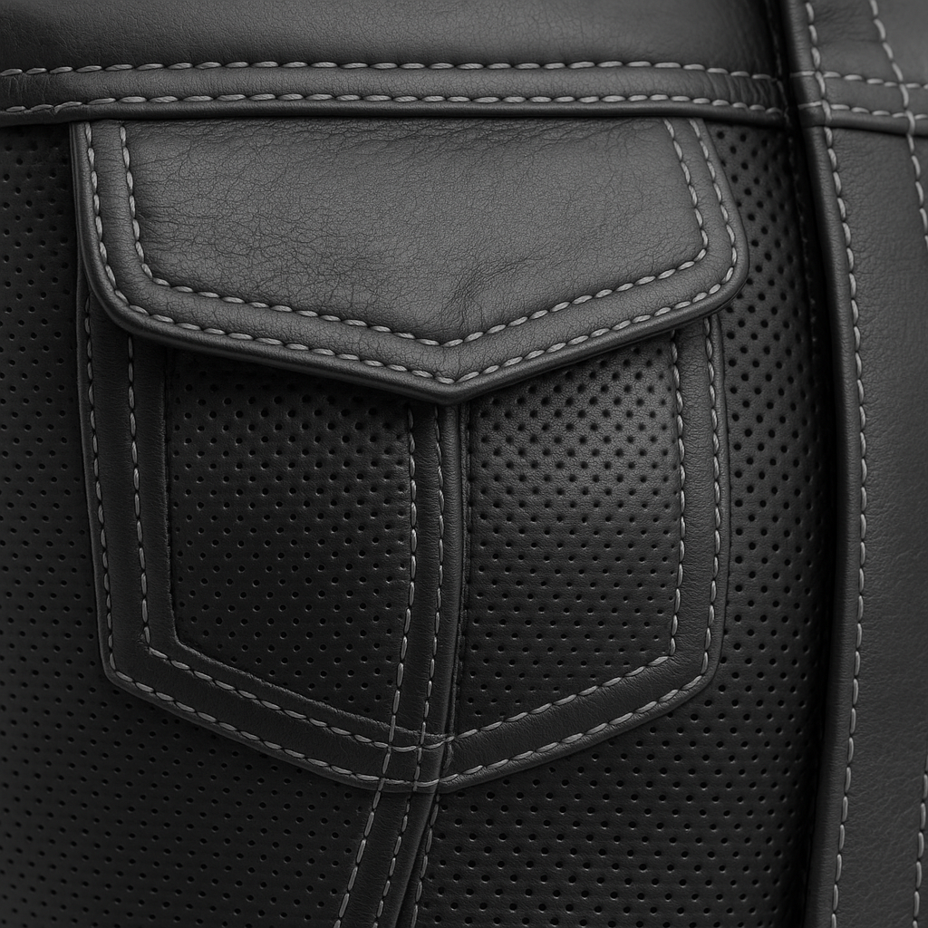 Nightlock – Women's Perforated Club Style Leather Vest