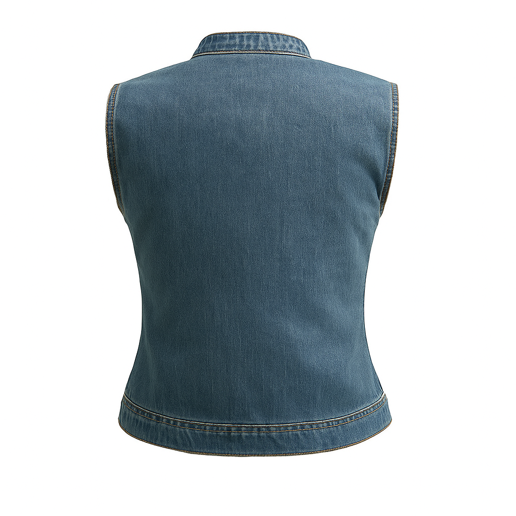 Rivet – Women's Motorcycle Denim Vest