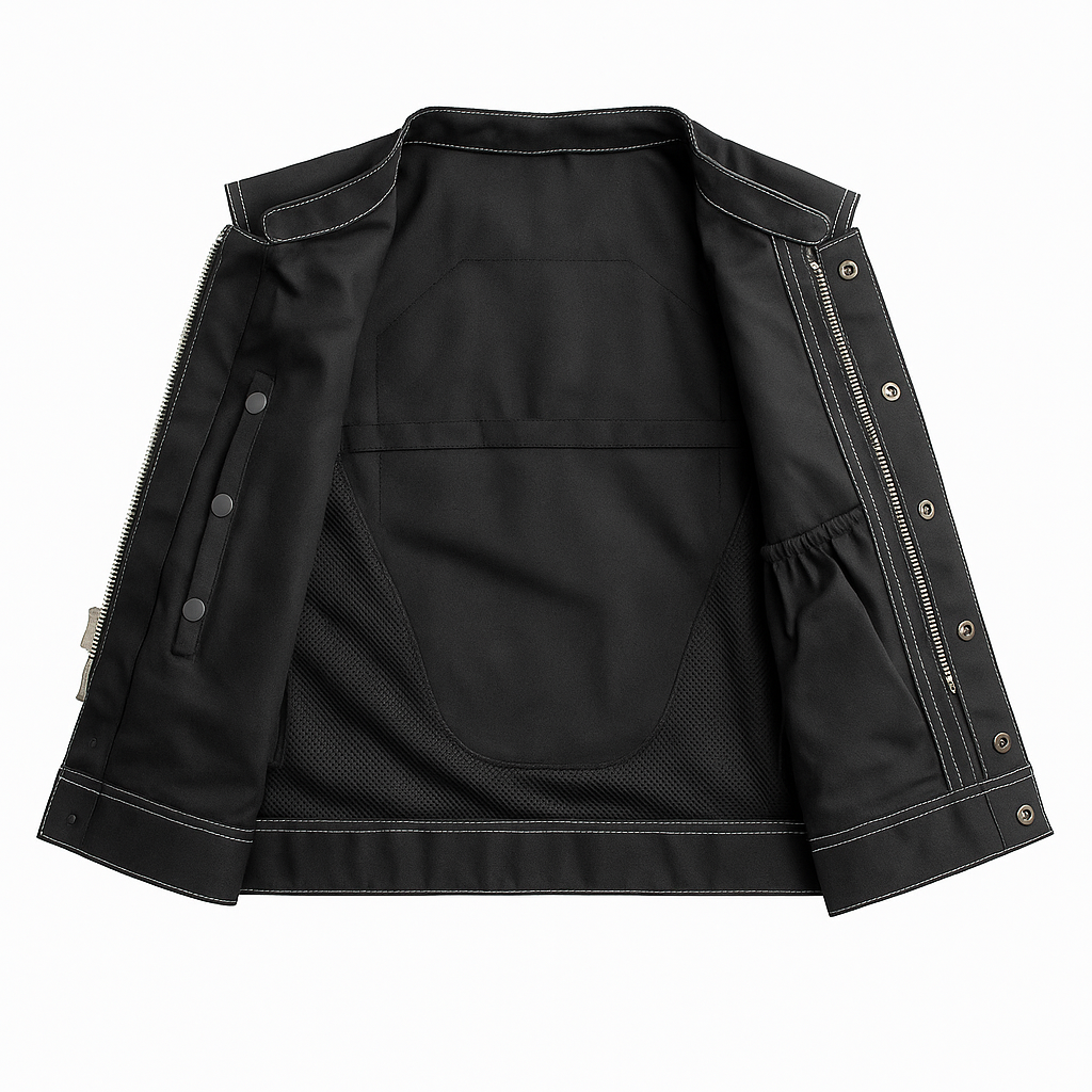 Aura – Men's Moto Mesh Motorcycle Vest