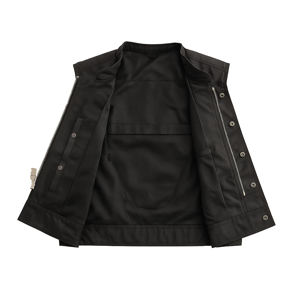 Aura – Men's Moto Mesh Motorcycle Vest