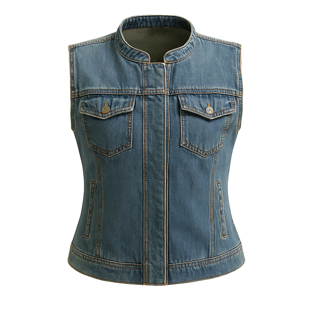 Rivet – Women's Motorcycle Denim Vest