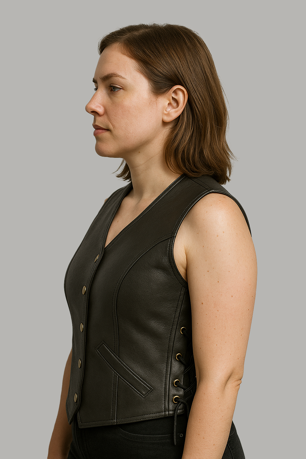 Vixen – Women's Motorcycle Leather Vest