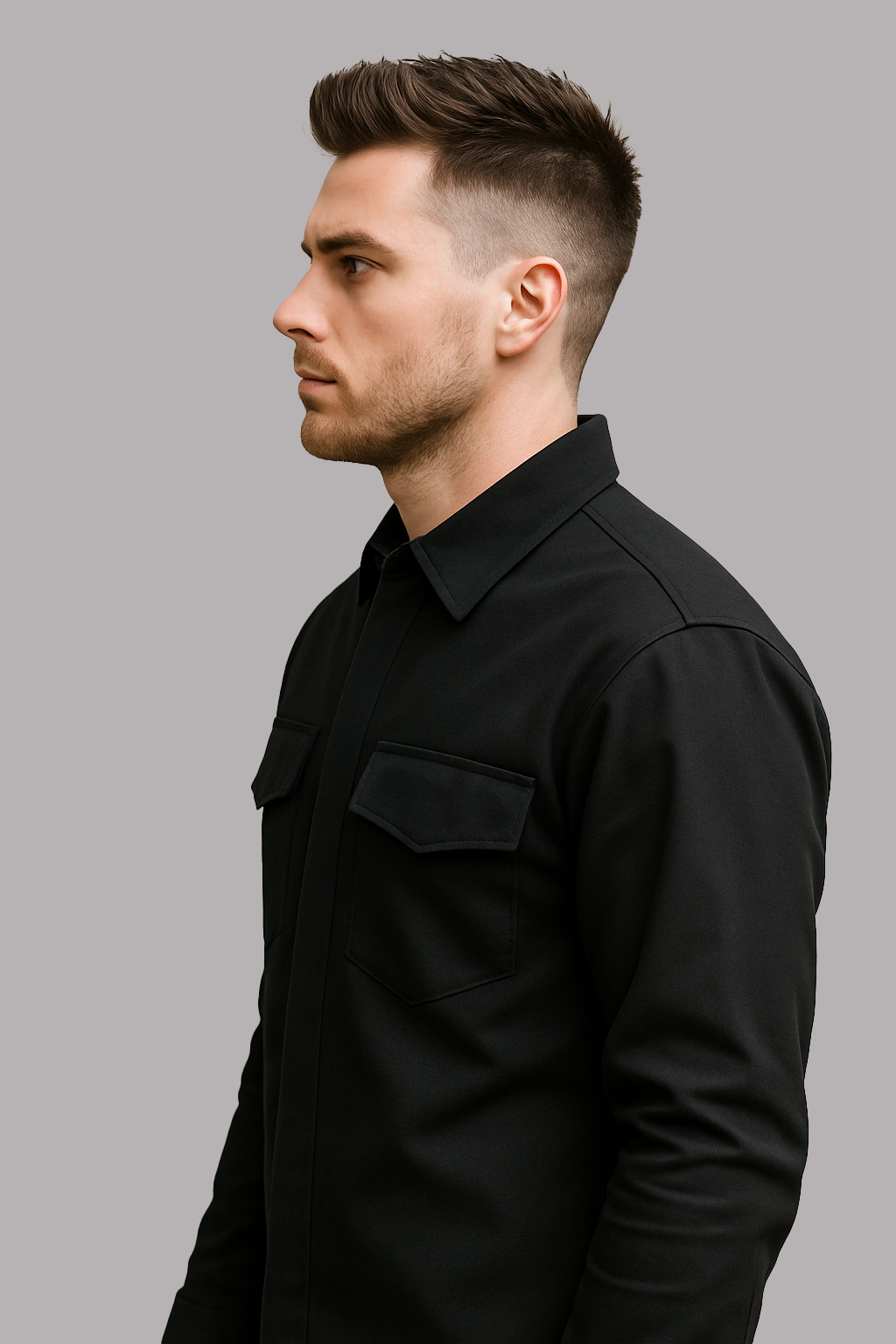 PR-331 The Noir Layer Men's Shirt