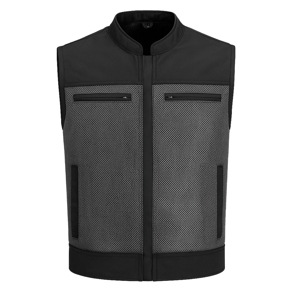 Aura – Men's Moto Mesh Motorcycle Vest