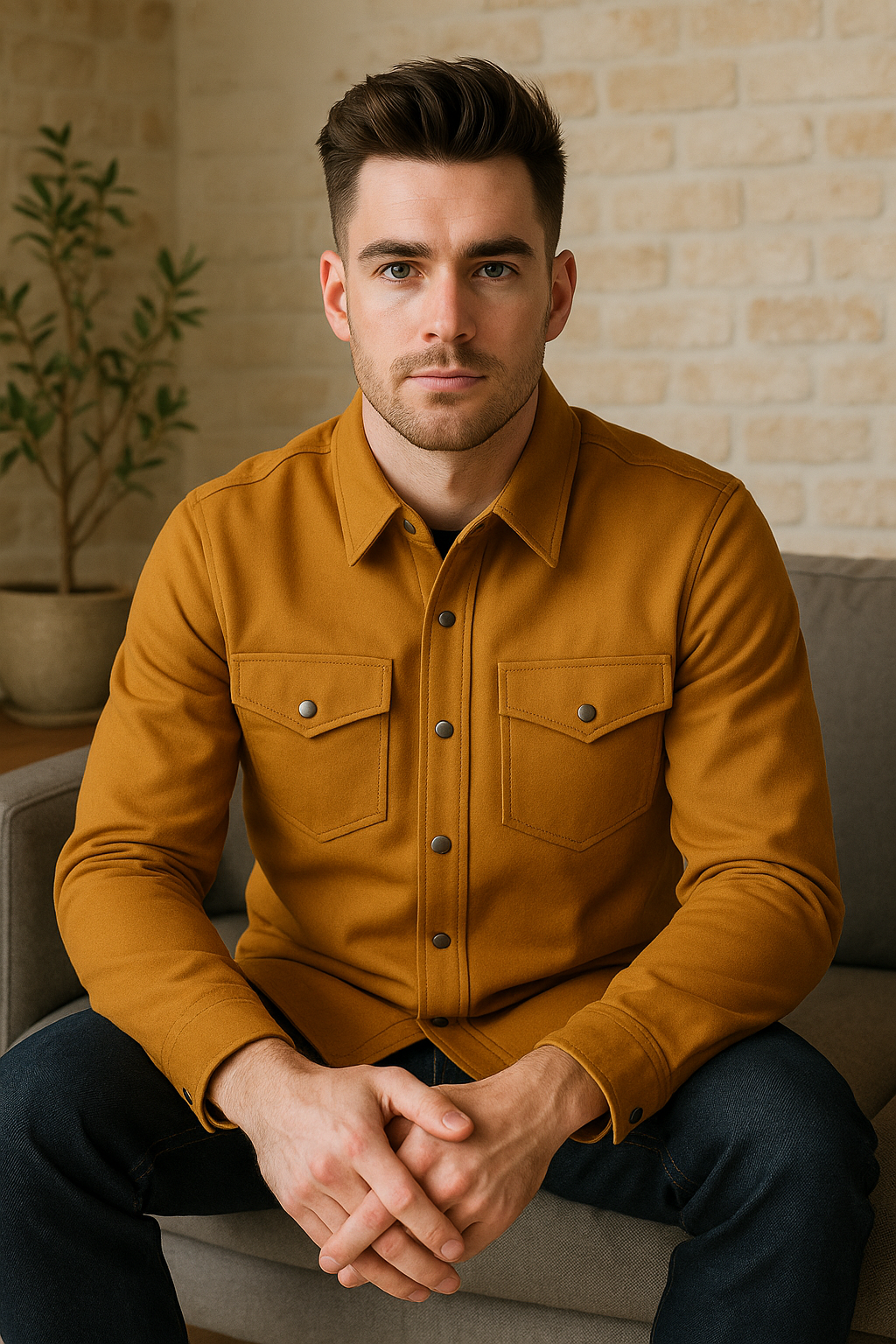 PR-334 Desert Ember Men's Shirt