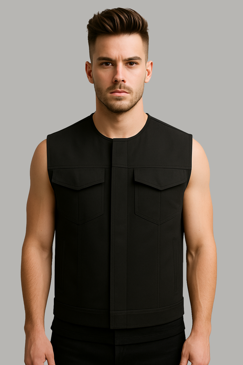 PR-308 Dominion – Men's Motorcycle Twill Vest